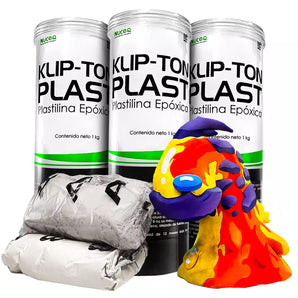 KLIP-TON PLAST Plastilina Epóxica 3 Kg