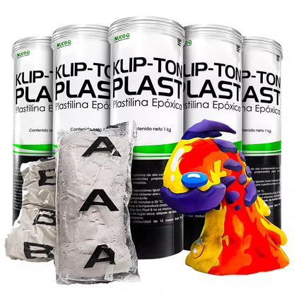 KLIP-TON PLAST Plastilina Epóxica 5 Kg