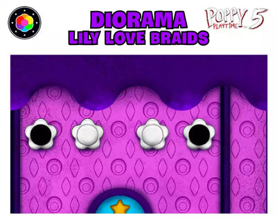 DIORAMA MINIATURA LILY LOVE BRAIDS