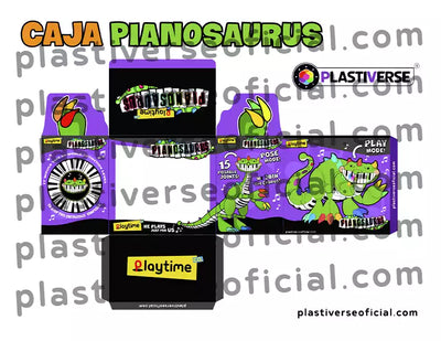 CAJA OFICIAL PIANOSAURIO
